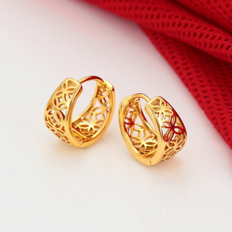 Xuping 22k gold plated earrings.