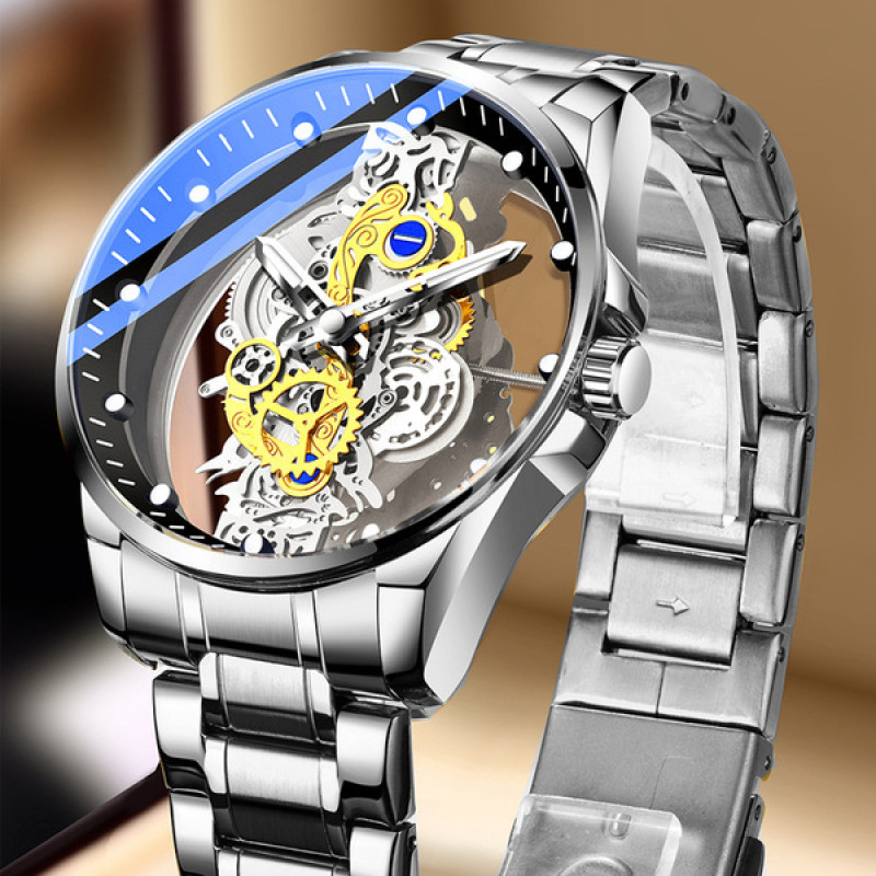 Waterproof Luxury transparent watch (imported)