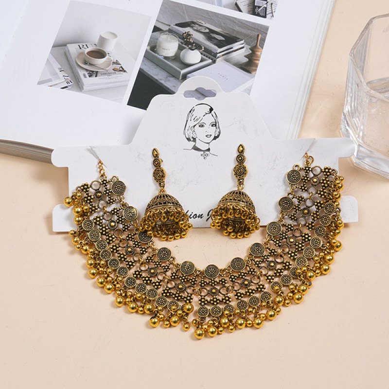 Traditional Jhumka Jewellery Set