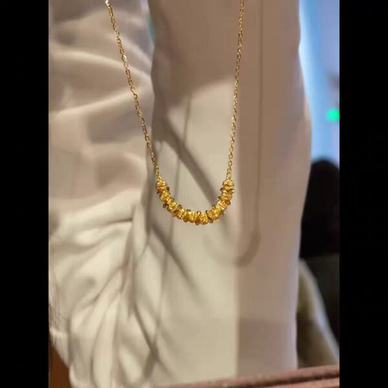 18k gold plated locket chain