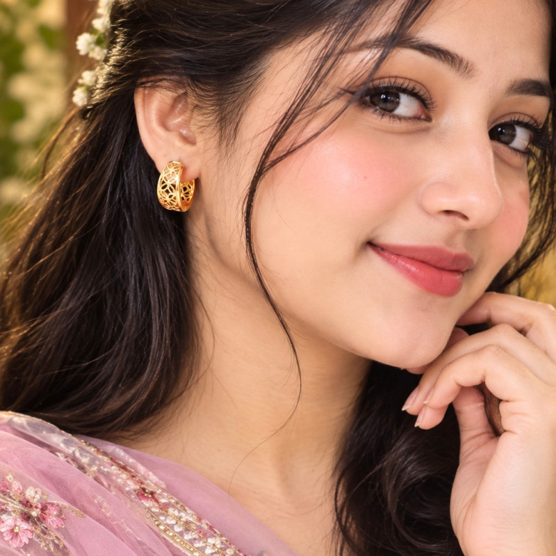 Xuping 22k gold plated earrings.
