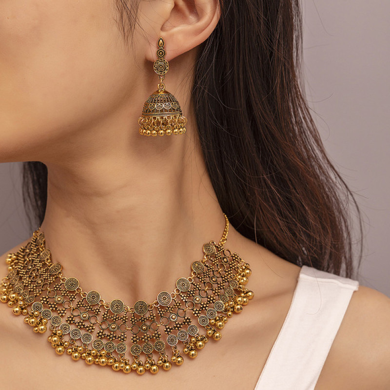 Traditional Jhumka Jewellery Set